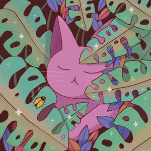 Cat Nap cover art by Purrple Cat